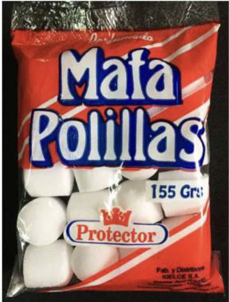 Imagen de MATAPOLILLAS BOLSA 155 GRS